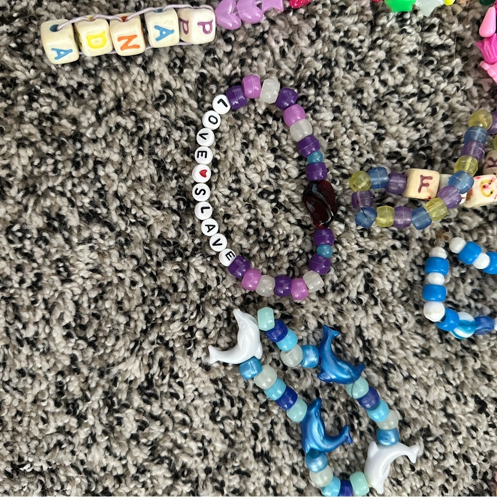 Colorful Beaded Bracelets Set